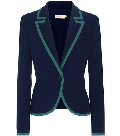 Tory Burch Leah Crêpe Blazer