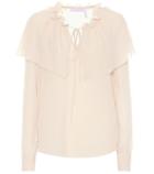 See By Chlo Ruffled Georgette Blouse