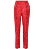 Dolce & Gabbana Cropped Jacquard Pants
