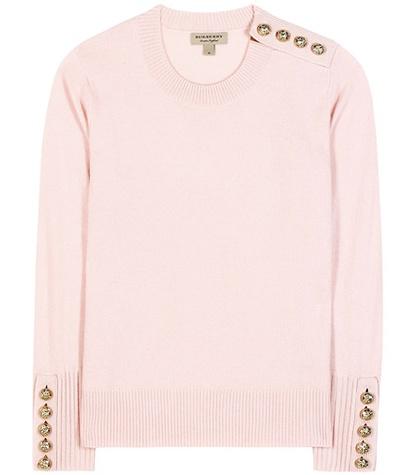 Burberry Embellished Cashmere Sweater