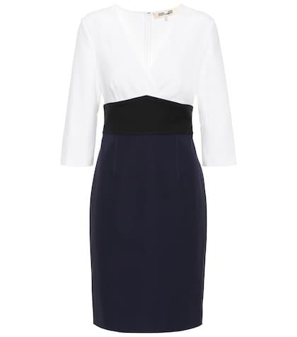 Diane Von Furstenberg Lauren Cotton-blend Minidress