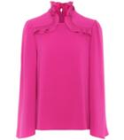 Jimmy Choo Crêpe Blouse