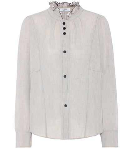 Isabel Marant, Toile Melphine Wool Blend Blouse