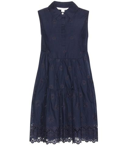 Valentino Kit Broderie Anglaise Cotton-blend Dress
