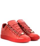 Emilio Pucci Arena Leather Sneakers