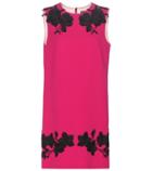 Dolce & Gabbana Wool Crêpe Dress With Appliqué