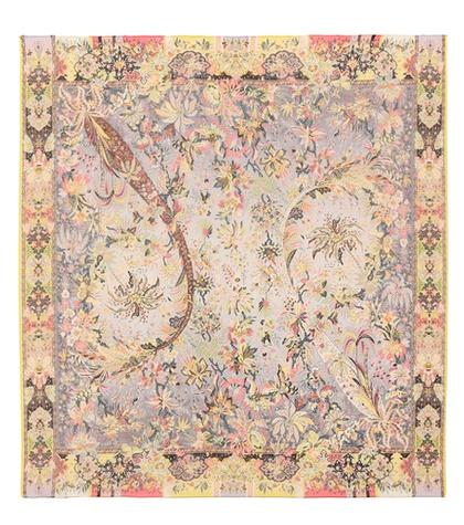 Gianvito Rossi Printed Silk Scarf