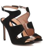 Samuele Failli Suede And Pvc Sandals