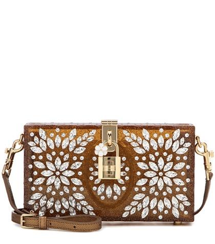 Diane Von Furstenberg Dolce Box Embellished Clutch