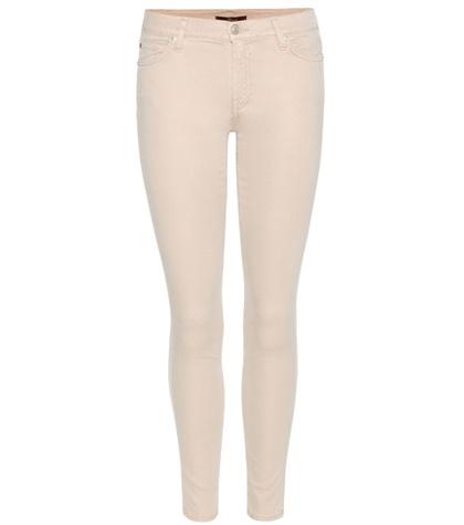 Dolce & Gabbana Rich Satin Ankle Skinny Jean