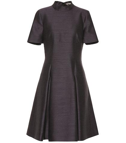 Polo Ralph Lauren Wool And Silk Fil-à-fil Dress