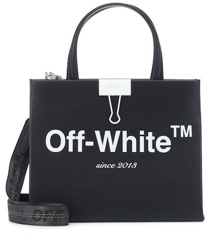 Off-white Box Mini Leather Shoulder Bag