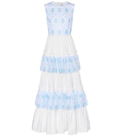 Huishan Zhang Rosolite Lace Dress