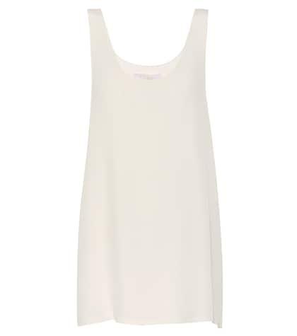 Chlo Silk Crêpe Tank Top