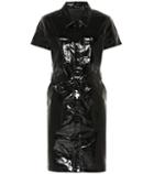 J Brand Patent Leather Shirt Dress