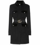 Gucci Embellished Wool-blend Coat