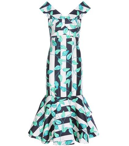 Johanna Ortiz Belice Printed Cotton Sateen Dress
