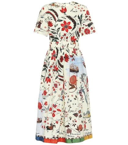 Magda Butrym Printed Stretch Cotton Dress