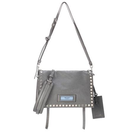 Prada Etiquette Leather Shoulder Bag