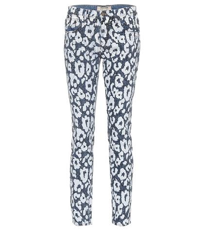 Roberto Cavalli Leopard-printed Jeans
