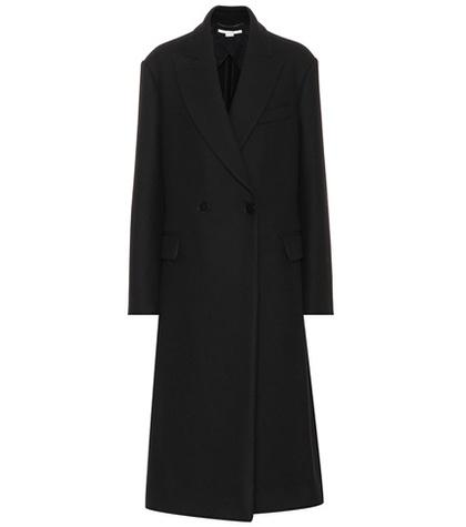 Stella Mccartney Wool Double-breasted Coat