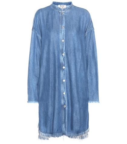 Acne Studios Gracie Denim Shirt Dress