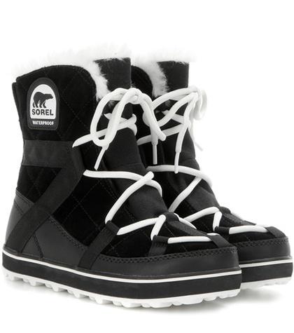 Sorel Glacy Explorer Shortie Suede Boots