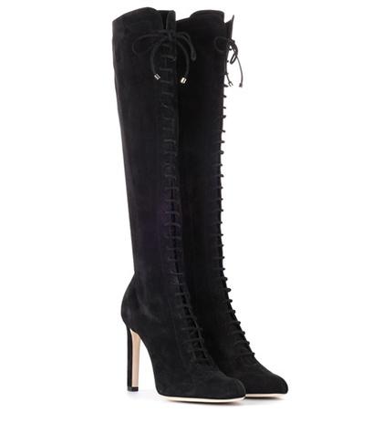 Jimmy Choo Desiree 100 Suede Boots