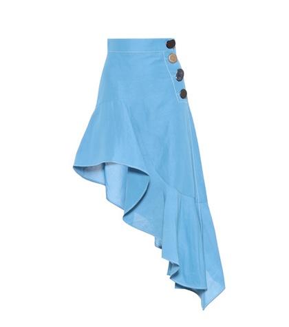 Rejina Pyo Ella Linen-blend Skirt