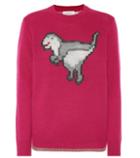 Coach Pixel Rexy Wool And Cashmere Sweater