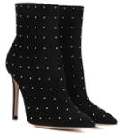 Gianvito Rossi Tyle Suede Ankle Boots