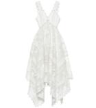 Zimmermann Corsage Cotton And Silk Lace Dress
