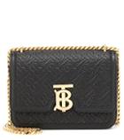 Burberry Tb Small Leather Shoulder Bag