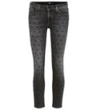 7 For All Mankind Pyper Crop Mid-rise Skinny Jeans