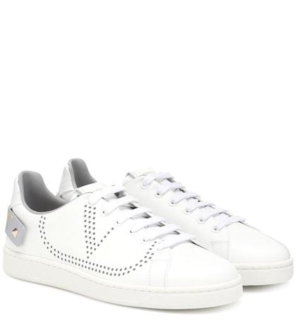 Wandler Exclusive To Mytheresa – Valentino Garavani Backnet Leather Sneakers