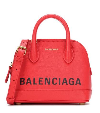 Balenciaga Ville Xs Leather Tote