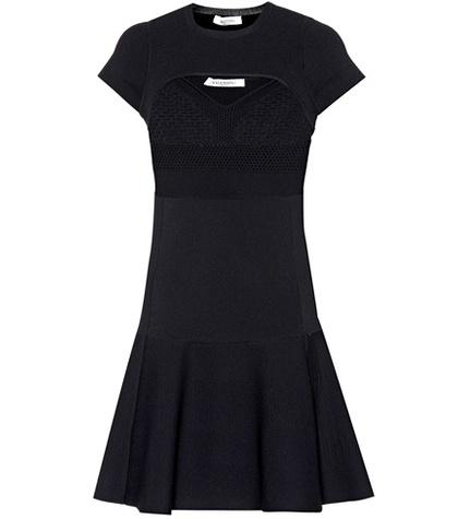 Valentino Cutout Stretch-knit Minidress