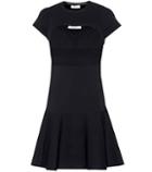 Valentino Cutout Stretch-knit Minidress