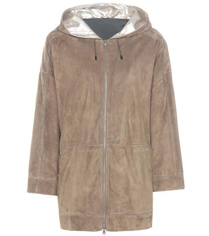 Brunello Cucinelli Suede Coat