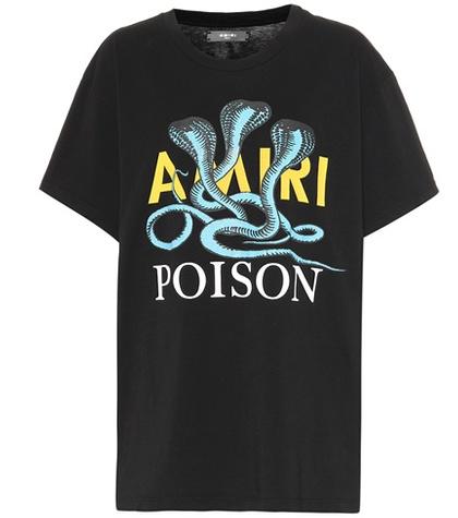Amiri Snake Poison Cotton T-shirt
