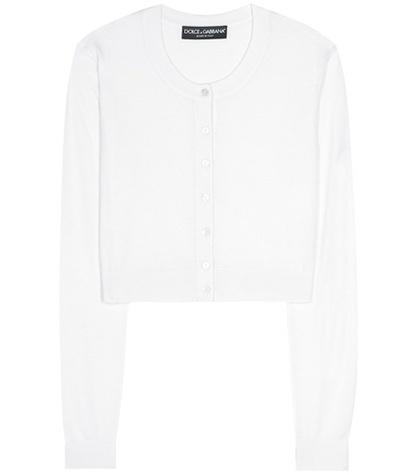 Dolce & Gabbana Cropped Cashmere Cardigan