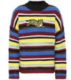 Kenzo Striped Wool-blend Sweater