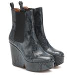 Clergerie Exclusive To Mytheresa – Beatrice Snake-effect Ankle Boots