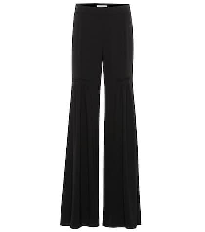 Chlo Wide-leg Crêpe Pants