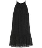 Saint Laurent Embroidered Wool-blend Minidress