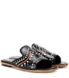 Proenza Schouler Embellished Leather Sandals
