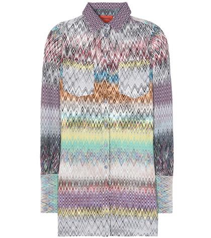 Missoni Crocheted Wool Shirt