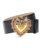 Dolce & Gabbana Devotion Leather Belt