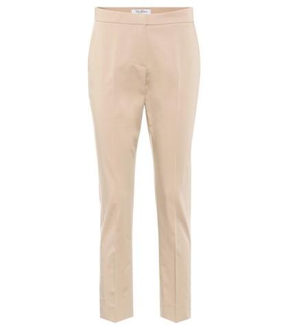 Max Mara Guglia Cotton-blend Trousers