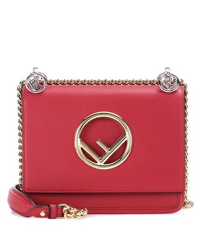 Balenciaga Kan I F Small Leather Shoulder Bag